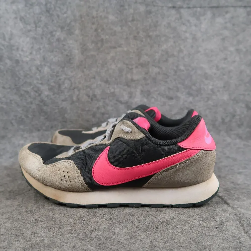 Nike Shoes Kids 4Y Athletic Trainers Casual Sneaker Valiant GS Grey Pink Lace Up